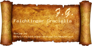 Feichtinger Graciella névjegykártya
